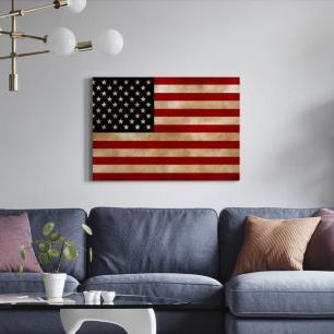 オーダーアートパネル PHOTOWALL / USA Flag (e10094)