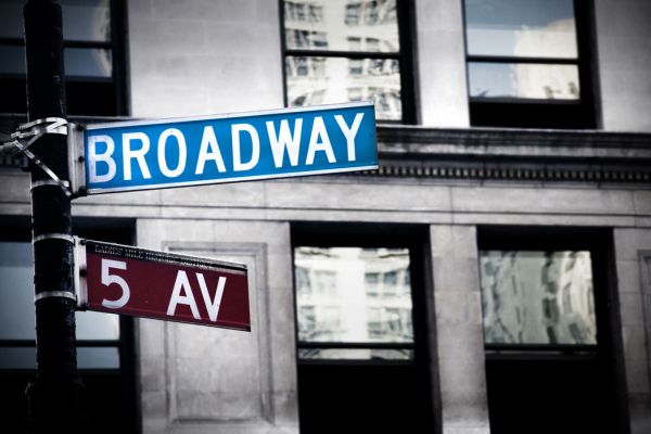 アートパネル Photowall Broadway Sign In New York E 壁紙屋本舗