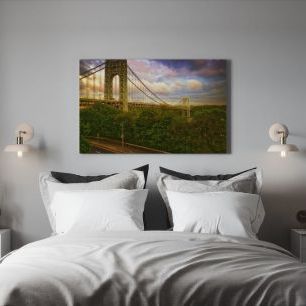 オーダーアートパネル PHOTOWALL / George Washington Bridge, New York (e241209)
