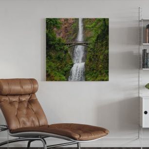 オーダーアートパネル PHOTOWALL / Multnomah Falls (e24797)