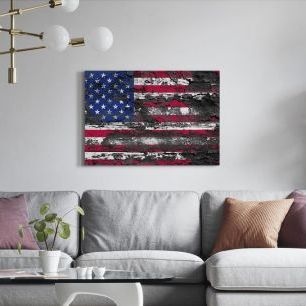 オーダーアートパネル PHOTOWALL / American Flag (e310280)