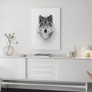 オーダーアートパネル PHOTOWALL / Portrait of a Timber Wolf (e311064)