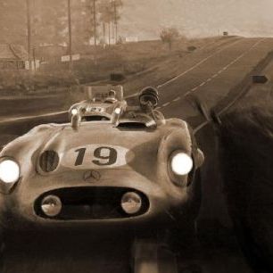輸入壁紙 カスタム壁紙 PHOTOWALL / Le Mans - Sepia (e12026)