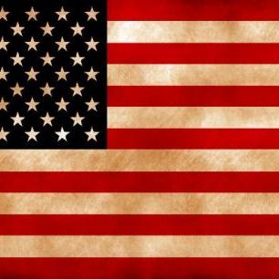輸入壁紙 カスタム壁紙 PHOTOWALL / USA Flag (e10094)