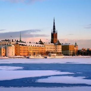 輸入壁紙 カスタム壁紙 PHOTOWALL / Winter in Stockholm (e10104)