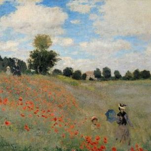 輸入壁紙 カスタム壁紙 PHOTOWALL / Monet,Claude - Wild Poppies (e2088)