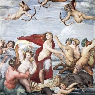 輸入壁紙 カスタム壁紙 PHOTOWALL / Raphael - Triumph of Galatea (e2097)