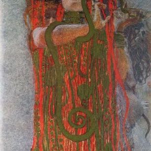 輸入壁紙 カスタム壁紙 PHOTOWALL / Klimt,Gustav - Hygieia (e2103)
