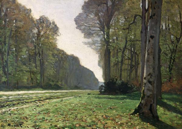 輸入壁紙 カスタム壁紙 PHOTOWALL / Monet,Claude - Fontainebleau (e2108)