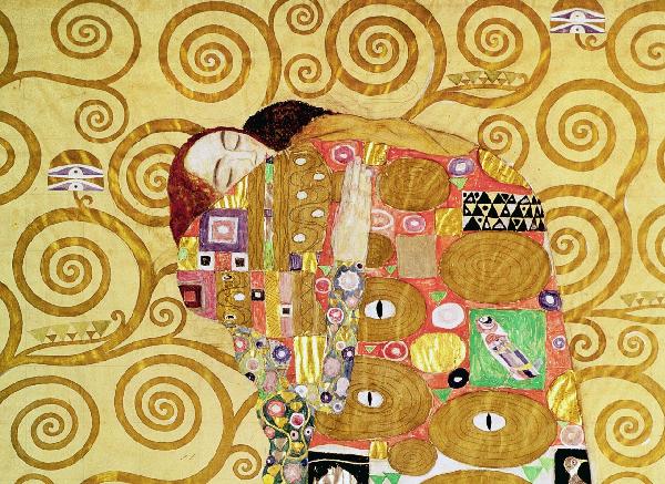 輸入壁紙 カスタム壁紙 PHOTOWALL / Klimt,Gustav - Fulfilment (e2137)