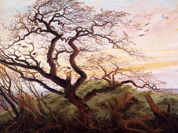 輸入壁紙 カスタム壁紙 PHOTOWALL / Friedrich,Caspar - Tree of Crows (e2174)