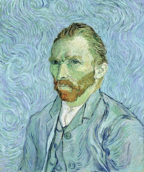 輸入壁紙 カスタム壁紙 PHOTOWALL / van Gogh,Vincent - Self portrait (e10355)