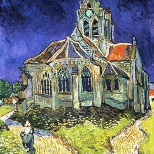 輸入壁紙 カスタム壁紙 PHOTOWALL / van Gogh,Vincent - Church at Auvers-sur-Oise (e10356)