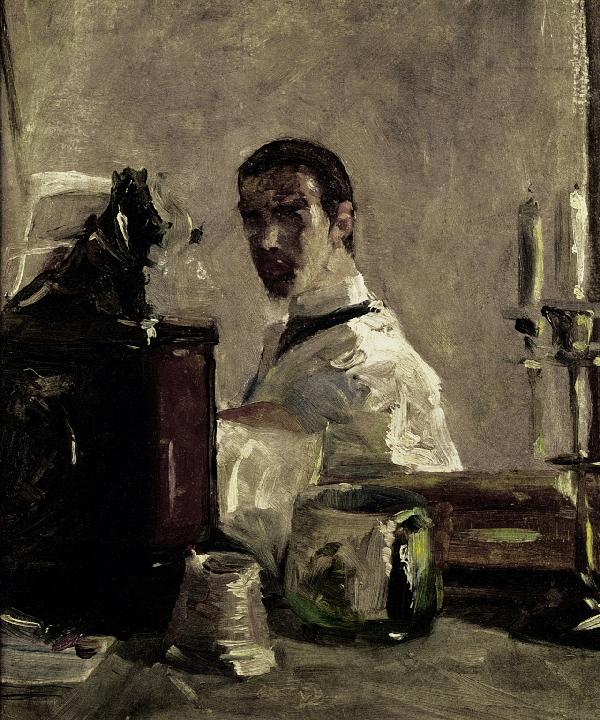 輸入壁紙 カスタム壁紙 PHOTOWALL / Lautrec,Toulouse,Henri  - Self Portrait (e10358)