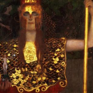 輸入壁紙 カスタム壁紙 PHOTOWALL / Klimt,Gustav - Minerva or Pallas Athena (e10359)