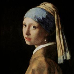 輸入壁紙 カスタム壁紙 PHOTOWALL / Vermeer,Jan - Girl with a Pearl Earring (e10373)