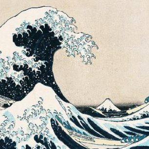 輸入壁紙 カスタム壁紙 PHOTOWALL / Hokusai,Katsushika - Great Wave (e10378)