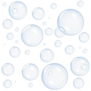 輸入壁紙 カスタム壁紙 PHOTOWALL / Clinical Bubbles (e19837)