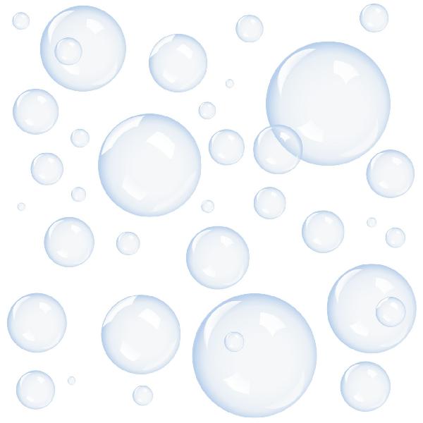 輸入壁紙 カスタム壁紙 PHOTOWALL / Clinical Bubbles (e19837)