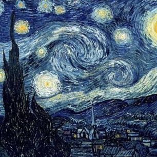 輸入壁紙 カスタム壁紙 PHOTOWALL / Van Gogh,Wincent - Starry Night (e19911)
