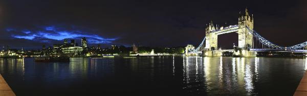 輸入壁紙 カスタム壁紙 PHOTOWALL / London Tower Bridge at Night (e20915)