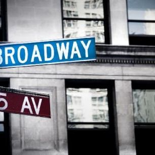 輸入壁紙 カスタム壁紙 PHOTOWALL / Broadway sign in New York (e21119)