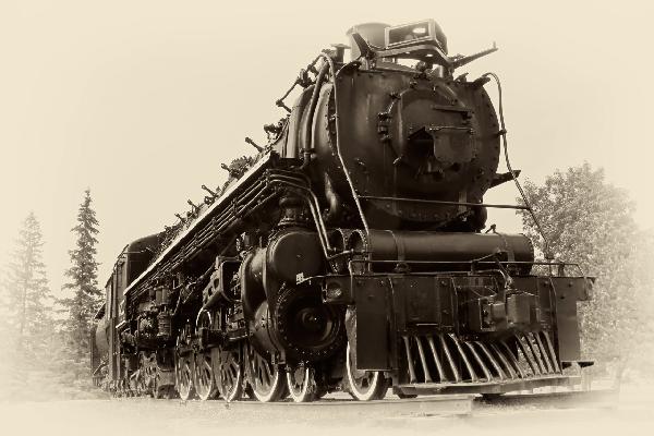 輸入壁紙 カスタム壁紙 PHOTOWALL / Steam Locomotive (e21124)