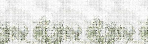 輸入壁紙 カスタム壁紙 PHOTOWALL / Mosaicforest - Green (e21507)