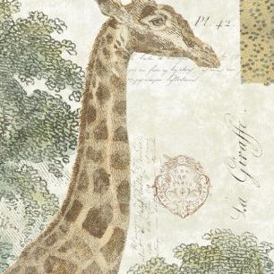 輸入壁紙 カスタム壁紙 PHOTOWALL / La Giraffe (e21622)
