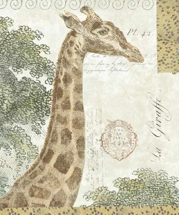 輸入壁紙 カスタム壁紙 PHOTOWALL / La Giraffe (e21622)