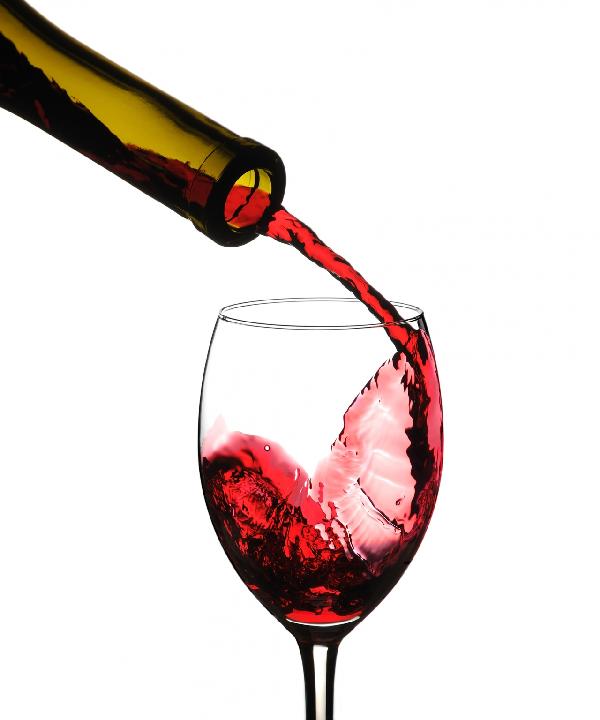輸入壁紙 カスタム壁紙 PHOTOWALL / Red Wine Pour (e21965)