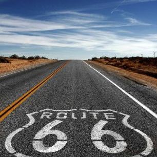 輸入壁紙 カスタム壁紙 PHOTOWALL / Route 66 - On the Road Again (e22060)