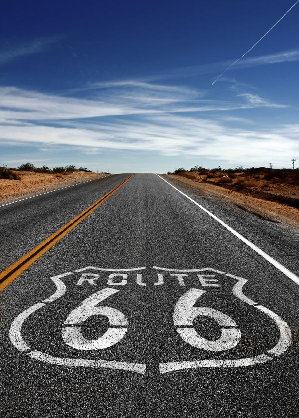 輸入壁紙 カスタム壁紙 PHOTOWALL / Route 66 - On the Road Again (e22060)