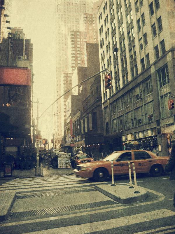 輸入壁紙 カスタム壁紙 PHOTOWALL / New York City - Broadway (e22139)