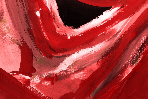 輸入壁紙 カスタム壁紙 PHOTOWALL / Abstract Red (e1417)