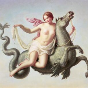 輸入壁紙 カスタム壁紙 PHOTOWALL / Maestri,Michelangelo - Escape of Galatea (e2109)