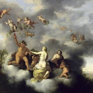 輸入壁紙 カスタム壁紙 PHOTOWALL / Poelenburgh,Cornelis van - Venus and Cupid (e2138)