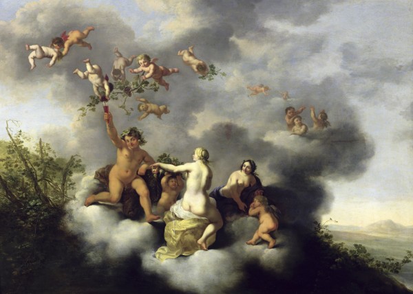 輸入壁紙 カスタム壁紙 PHOTOWALL / Poelenburgh,Cornelis van - Venus and Cupid (e2138)