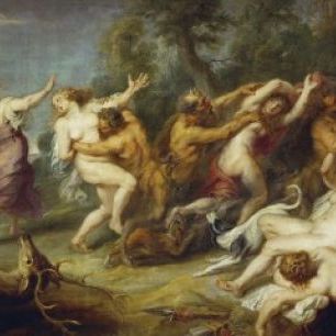 輸入壁紙 カスタム壁紙 PHOTOWALL / Rubens,Peter Paul - Diana and her Nymphs (e10396)