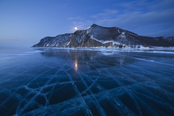 輸入壁紙 カスタム壁紙 PHOTOWALL / Frozen Lake (e22448)