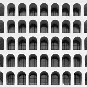 輸入壁紙 カスタム壁紙 PHOTOWALL / Colosseum Windows (e22483)