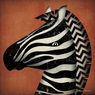 輸入壁紙 カスタム壁紙 PHOTOWALL / Ryan Fowler - Zebra (e22768)