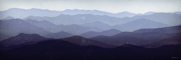 輸入壁紙 カスタム壁紙 PHOTOWALL / Ryan Fowler - Purple Mountains (e22785)
