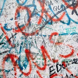輸入壁紙 カスタム壁紙 PHOTOWALL / Berlin Wall Closeup on Potsdamer Platz (e22798)