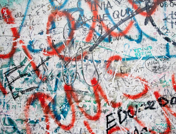 輸入壁紙 カスタム壁紙 PHOTOWALL / Berlin Wall Closeup on Potsdamer Platz (e22798)