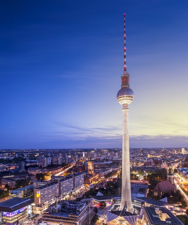 輸入壁紙 カスタム壁紙 PHOTOWALL / Berlin, Germany. View of TV tower (e22807)