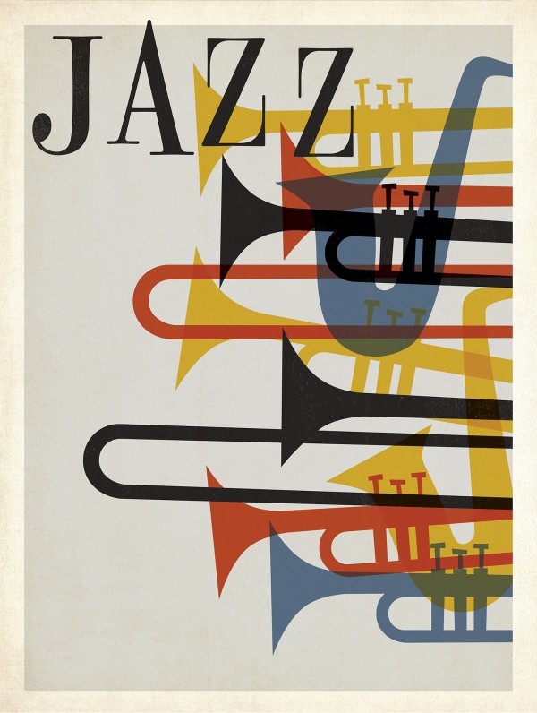 輸入壁紙 カスタム壁紙 PHOTOWALL / Jazz (e23013)