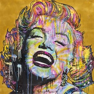 輸入壁紙 カスタム壁紙 PHOTOWALL / Marilyn Multicolor (e23028)