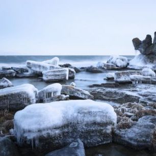 輸入壁紙 カスタム壁紙 PHOTOWALL / Ice Landscape, Gotland (e23062)