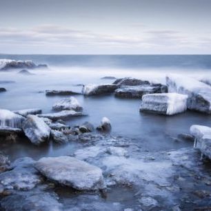 輸入壁紙 カスタム壁紙 PHOTOWALL / Ice Stones, Gotland (e23063)